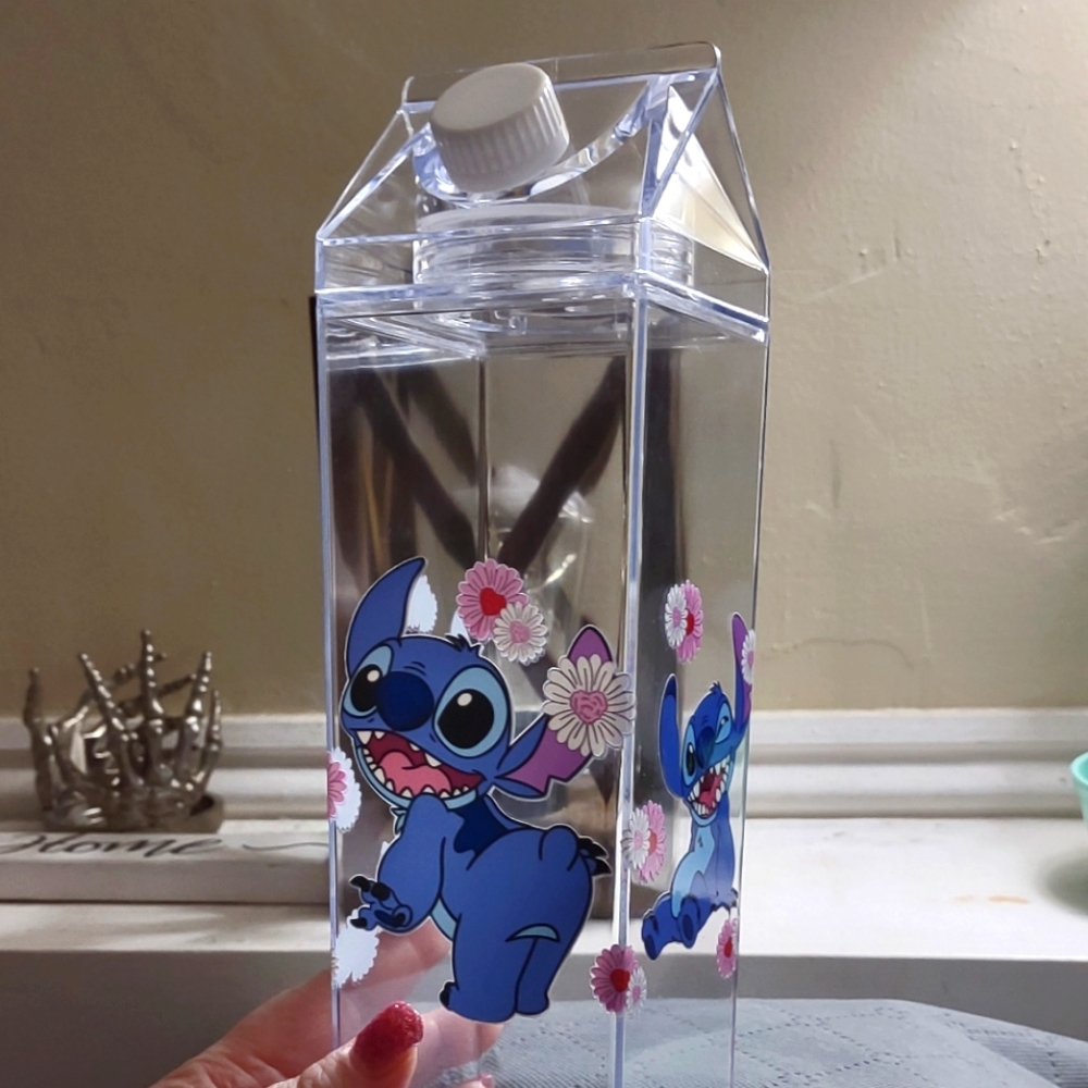 Stitch milk carton tumbler